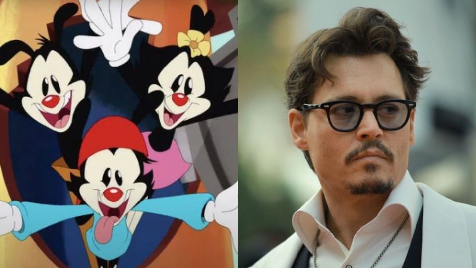 Hacen burla a Johnny Depp en reboot de 'Animaniacs'. Foto: Instagram