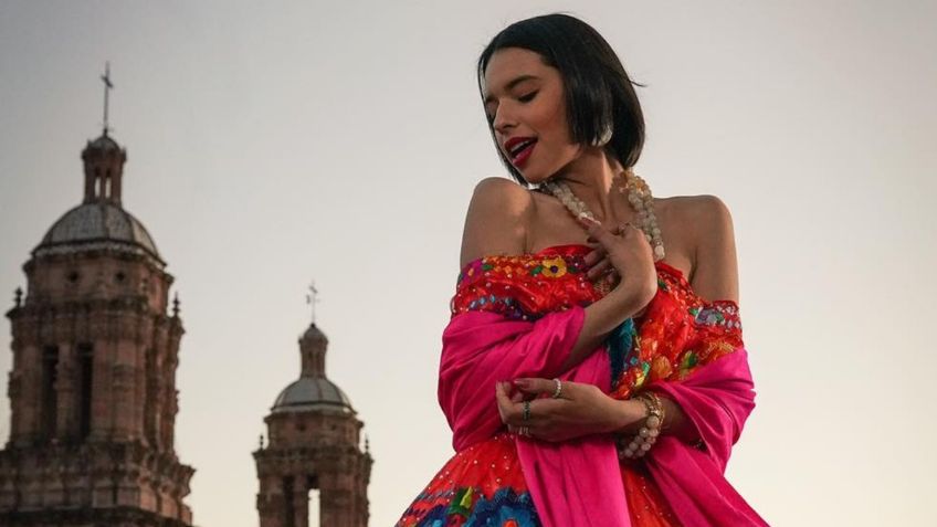 Ángela Aguilar presume mini cintura con envidiables vestidos en #MexicanoHastaLosHuesos