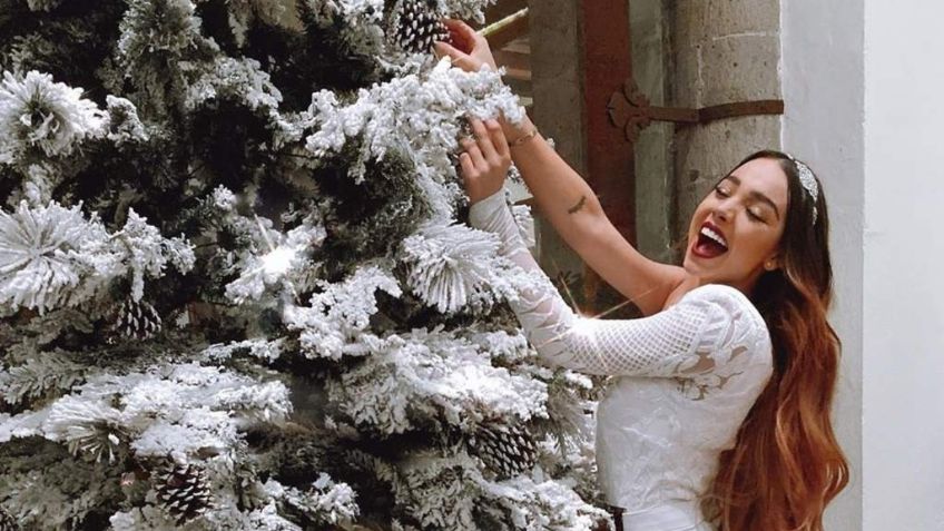 Danna Paola sorprende a sus fans con su versión de “All I Want For Christmas Is You”: VIDEO