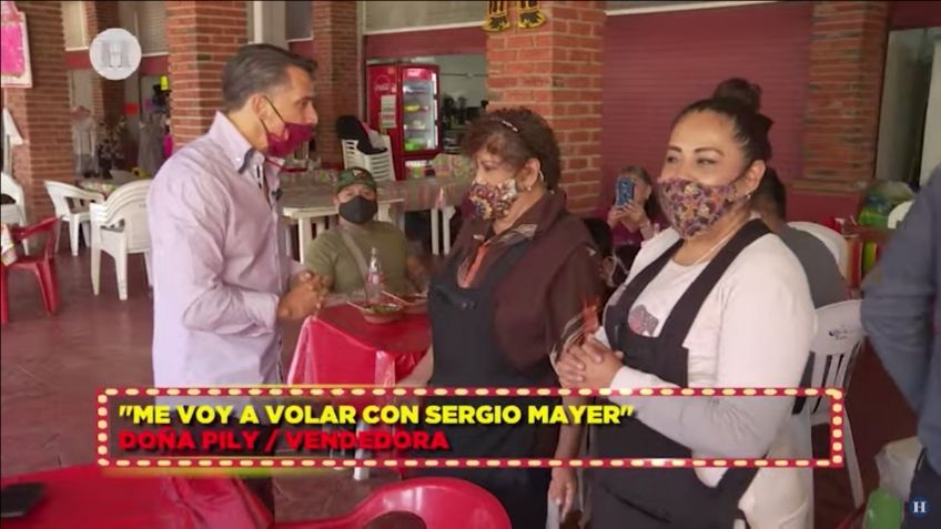 Sin Restricciones, Sergio Mayer cumple el sueño de Doña Pily ¿Cuál es?