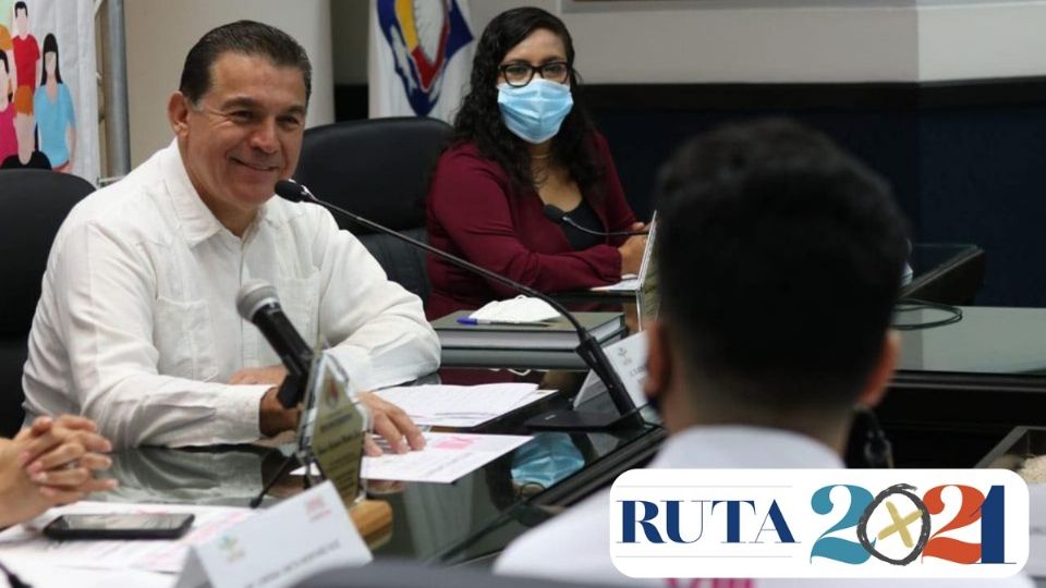 Rubén Muñoz Álvarez, aspirante a la candidatura a la gubernatura de Baja California Sur por Morena, señaló que la mejor forma de trabajar por la entidad es a través de la unión. Foto: Especial