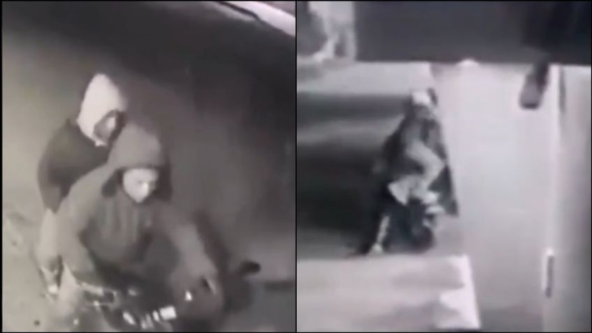 VIDEO VIRAL: Ladrones se roban en segundos hasta la cámara de seguridad