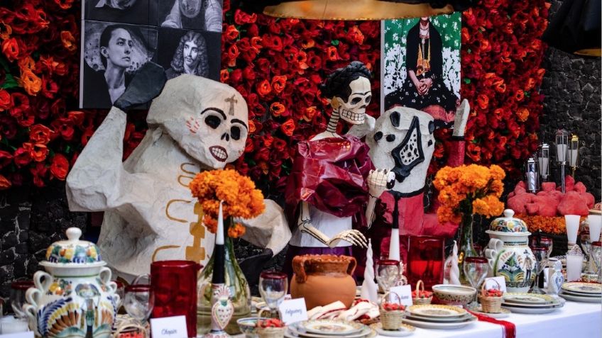 Jean Paul Gaultier se inspira en Frida Kahlo y crea espectacular ofrenda; aquí puedes verla