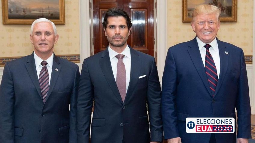 Eduardo Verástegui muestra su apoyo a Donald Trump y ataca a Ricardo Anaya: FOTO