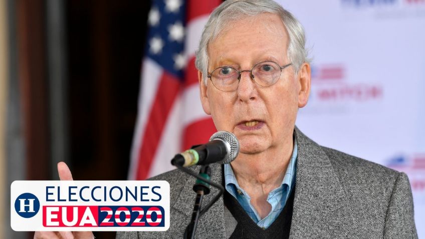 Elecciones EU: Mitch McConnell, líder republicano del Senado, gana reelección en Kentucky