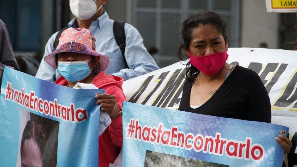 A las 10:00 horas, se realizará una marcha de la organización Voces de la Ausencia, Verdad, Justicia y Reparación desde Ángel de la Independencia con destino a la Plaza de la Constitución. Foto: Cuartoscuro