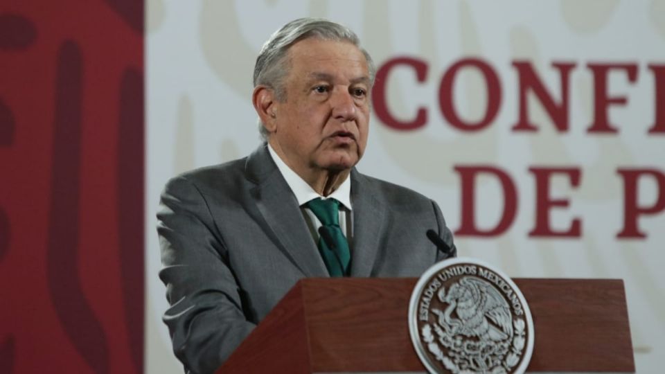 El presidente López Obrador desde la conferencia matutina. Foto: Yadin Xolalpa