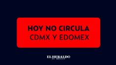 Hoy no circula MARTES 01 de diciembre en CDMX y EDOMEX