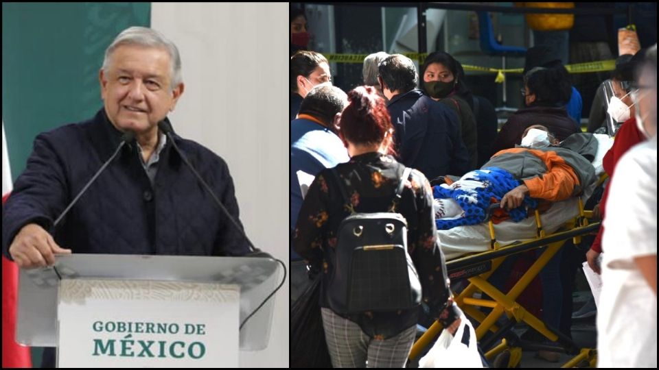 El presidente López Obrador ante la pandemia del coronavirus. Fotos: Presidencia - Daniel Ojeda