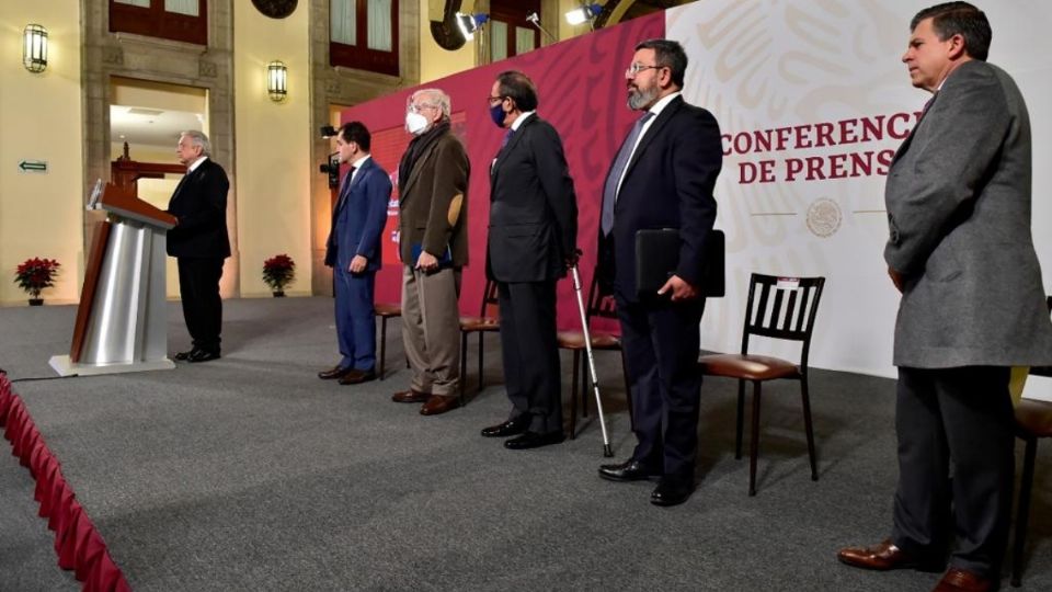 Conferencia matutina del presidente López Obrador. Foto: Presidencia