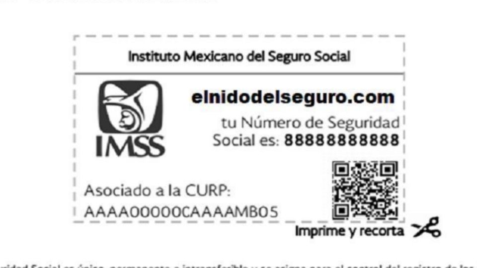 El tener localizado tu número de seguro social es de gran importancia. Foto: Especial IMSS