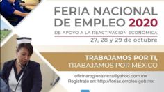 Participan más de 5 mil ciudadanos en la Feria Nacional de Empleo 2020