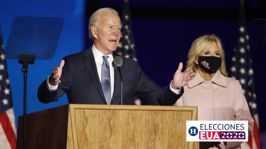 Mantengan la fe, vamos a ganar: Joe Biden da mensaje tras elecciones en EU