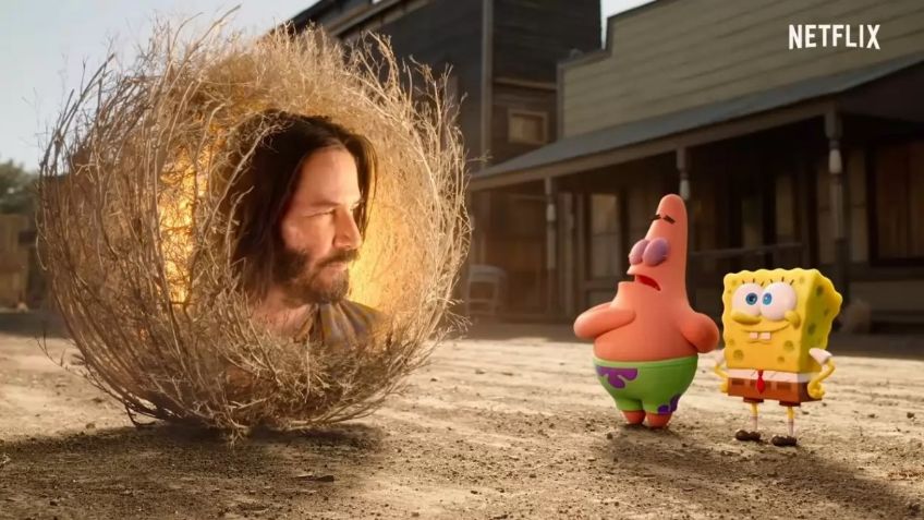 Bob Esponja, al rescate: Keanu Reeves ayudará en la búsqueda; hora de estreno en Netflix