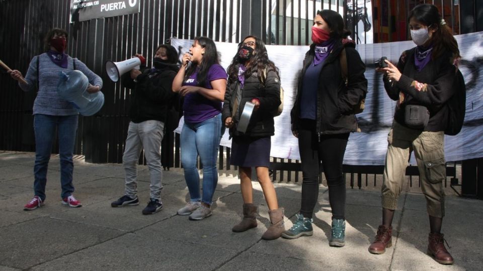 En comisiones del Senado, ayer se avaló la llamada Ley Olimpia. Foto: Cuartoscuro