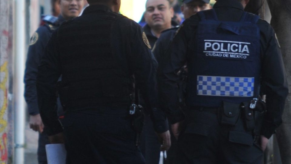 Policías se despliegan en la CDMX.  Foto: Cuartoscuro