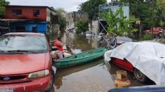 Persisten daños por inundaciones en Edomex