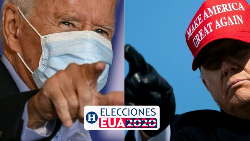 Biden "no debería" declararse ganador porque las demandas continúan: Donald Trump