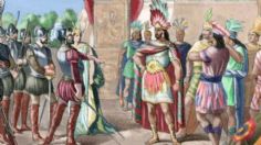 Efeméride 8 de noviembre:  Moctezuma II recibe a Hernán Cortés  en 1519