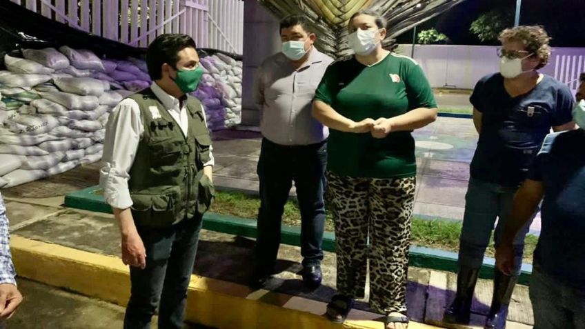 Zoé Robledo recorre unidades de medicina familiar en Villahermosa para supervisar afectaciones