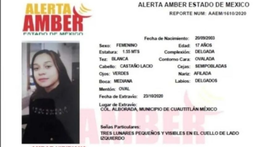 Encuentran el cuerpo de la estudiante Ámbar Viridiana en EDOMEX