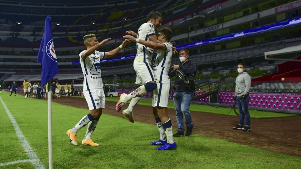 Dos goles de Juan Dinenno le dieron el triunfo al cuadro felino Foto: Mexsport