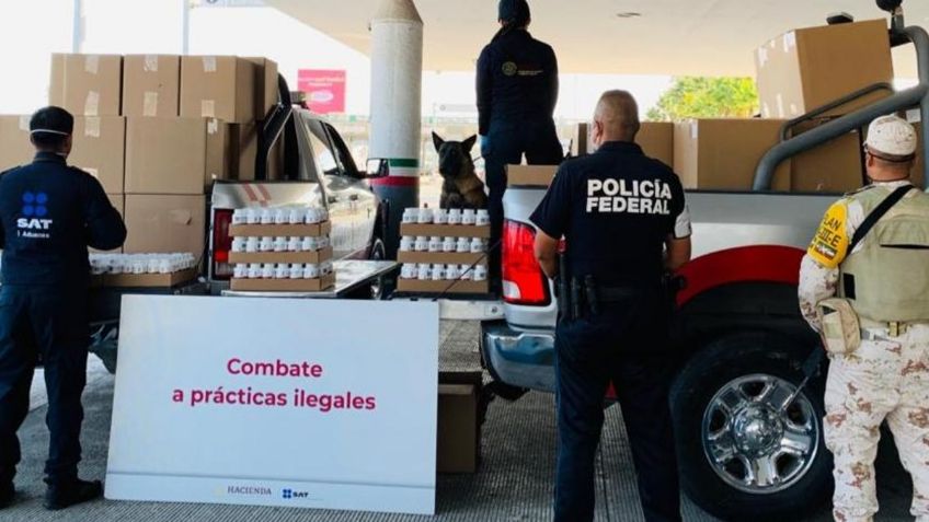 Decomisan 5 mil frascos con “gomitas” de marihuana en Tijuana