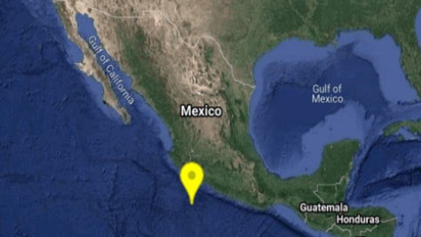 Se registra sismo de 4.2 grados en Lázaro Cárdenas, Michoacán