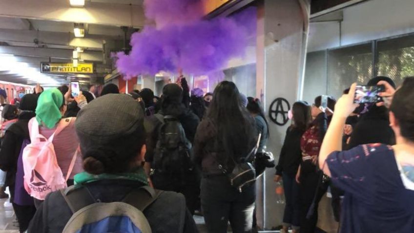 Acotan protesta de feministas en Politécnico