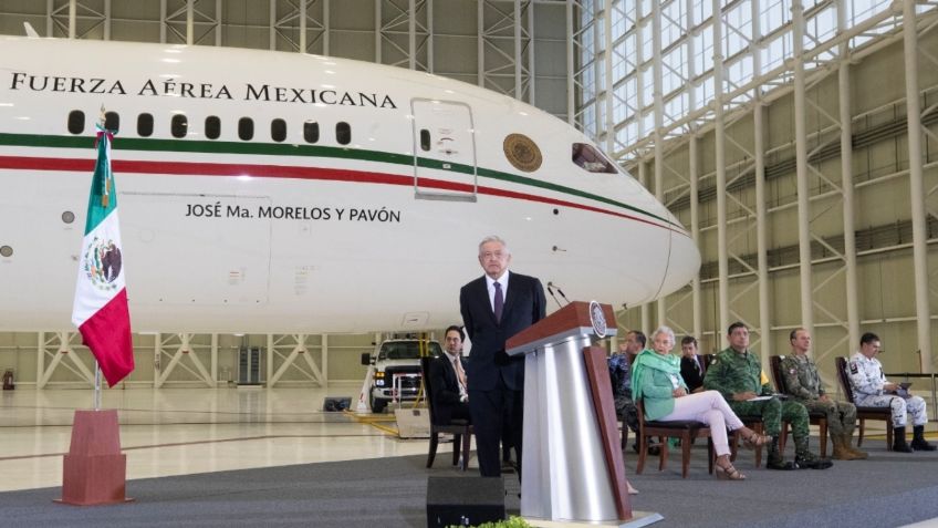 AMLO ofrece avión presidencial a Aeroméxico y Delta para usarlo en fiestas