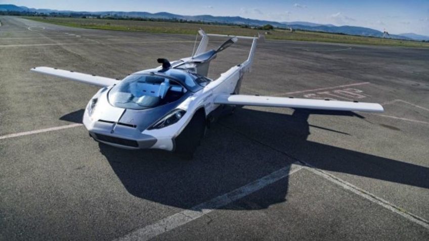 ¡El futuro es hoy! Auto volador es probado con éxito; así funciona: VIDEO