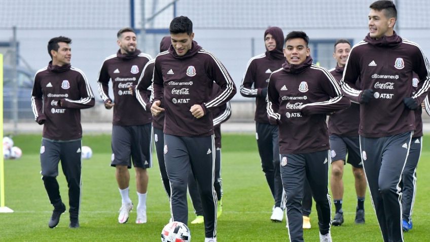 Con el Chucky Lozano y Raúl Jiménez, el Tri tiene su primer entrenamiento en Austria