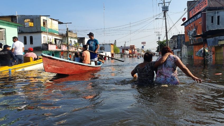 Inundaciones dejan 19 mil damnificados