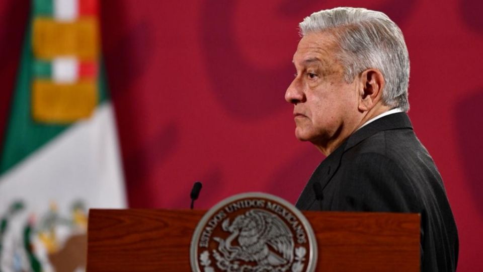 El presidente López Obrador desde Palacio Nacional. Foto: Guillermo O’Gam