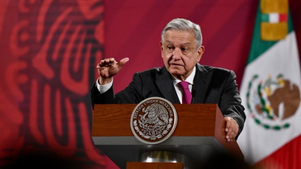 El presidente López Obrador desde La Mañanera. Foto: Guillermo O’Gam