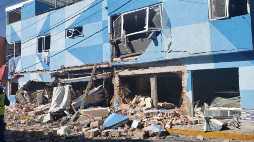 IMÁGENES FUERTES: Así fue la EXPLOSIÓN en pizzería de la alcaldía AZCAPOTZALCO VIDEO