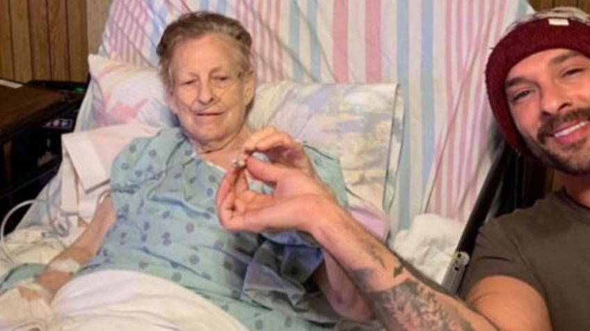 ABUELITA pasa sus últimas horas de VIDA fumando MARIHUANA con su nieto: FOTOS