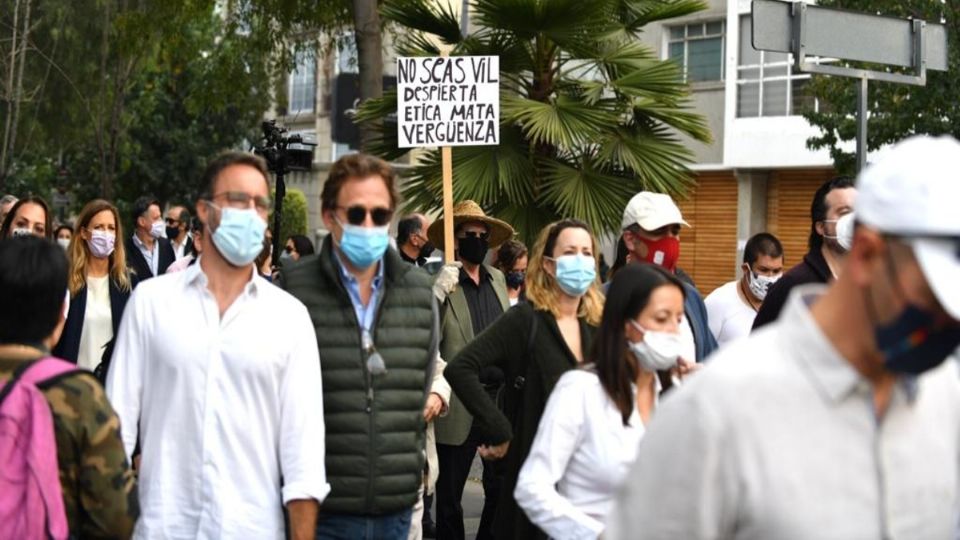 ● JUSTICIA. Entre las más de 400 personas identificaron a miembros del Frente Anti-AMLO. FOTO: GUILLERMO O'GAM