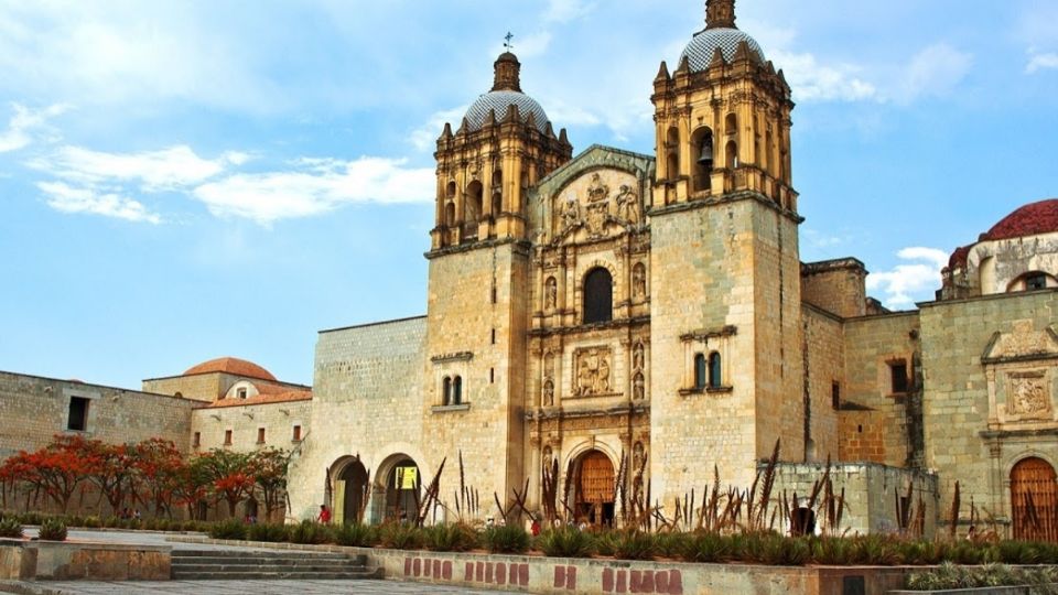 El templo de Santo Domingo en la capital de Oaxaca. Foto: Cuartoscuro