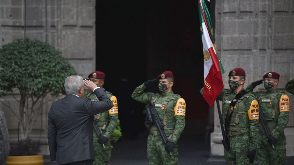 A CUENTAS. El índice de letalidad es de 507 presuntos delincuentes fallecidos, dijo AMLO. Foto: Daniel Ojeda