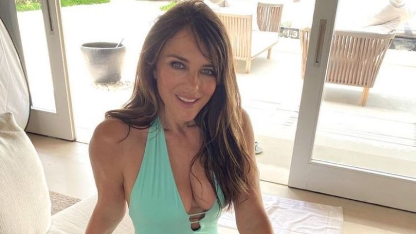 ¡Impresionante! Elizabeth Hurley en babydoll: FOTOS