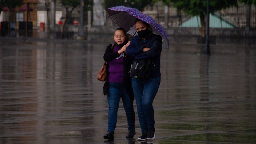 Clima CDMX: ¡No sueltes el paraguas! Continuarán lluvias aisladas y fríos | 11 de diciembre