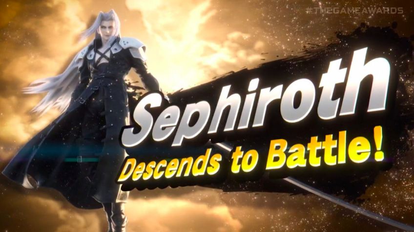 Sephiroth, nuevo peleador de Super Smash Bros Ultimate anunciado en The Game Awards