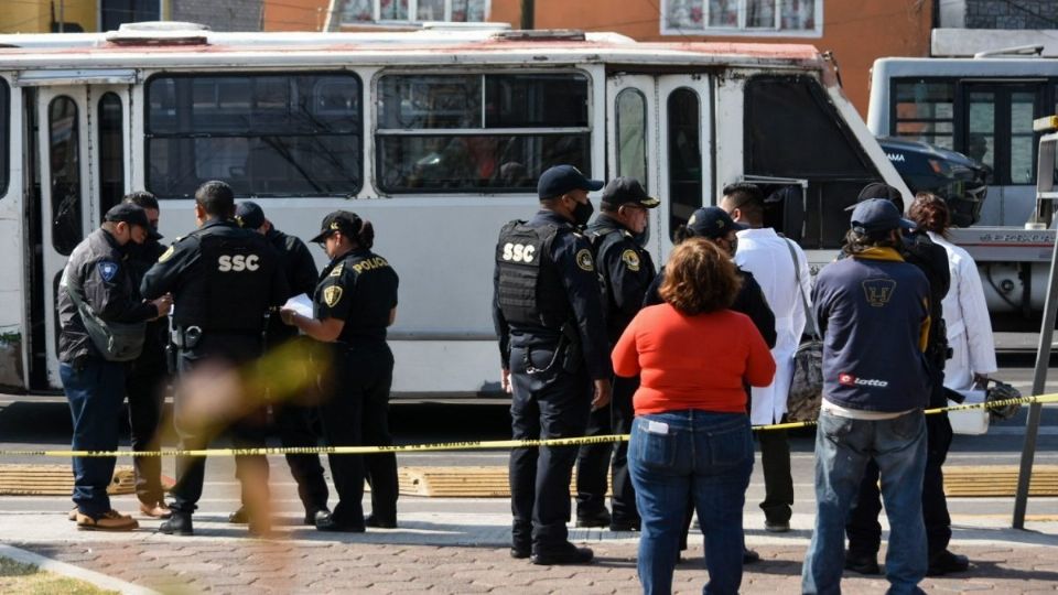 La 'justiciera' abandonó el lugar de los hechos junto con el resto de los pasajeros. Foto: Cuartoscuro