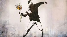 ¡Bansky vuelve a hacerlo! El artista callejero se adjudica la pintura que apareció en Inglaterra