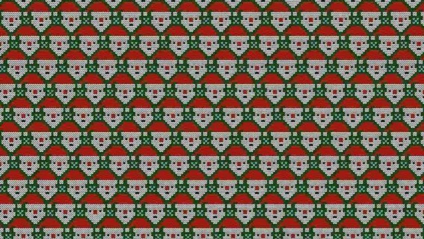 RETO VISUAL: ¡Salva a la Navidad! ¿Puedes encontrar a los Santa Claus impostores?