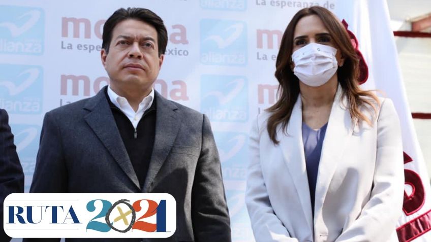 Clara Luz Flores es candidata de Morena al gobierno de Nuevo León