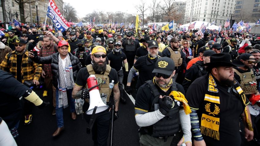 Trumpistas provocan caos en Washington