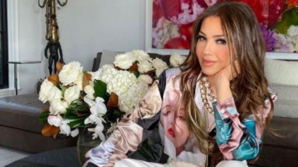 Thalía fue abucheada por culpa de Luismi. Foto: Instagram