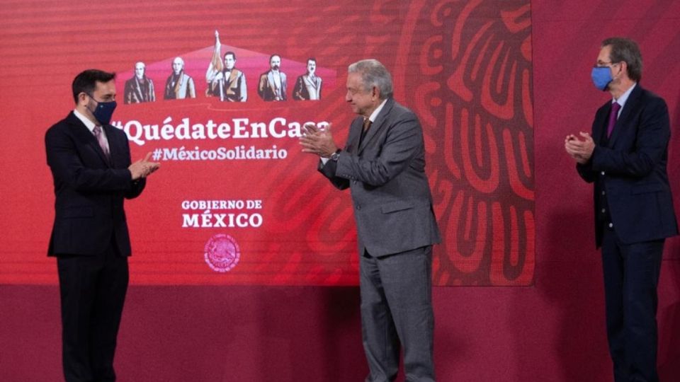 Reyes Sandoval fue presentado como nuevo director del IPN. Foto: Presidencia